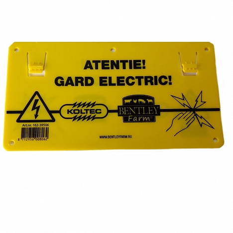 Semn avertizare gard electric - Gard Electric - Accesorii - Generatoare